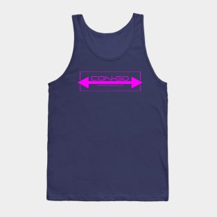 Compact Con-Go Logo in fuschia Tank Top